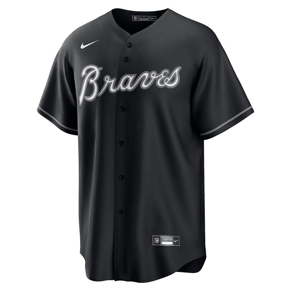 NWT - Nike Black and Gray Men's Jersey